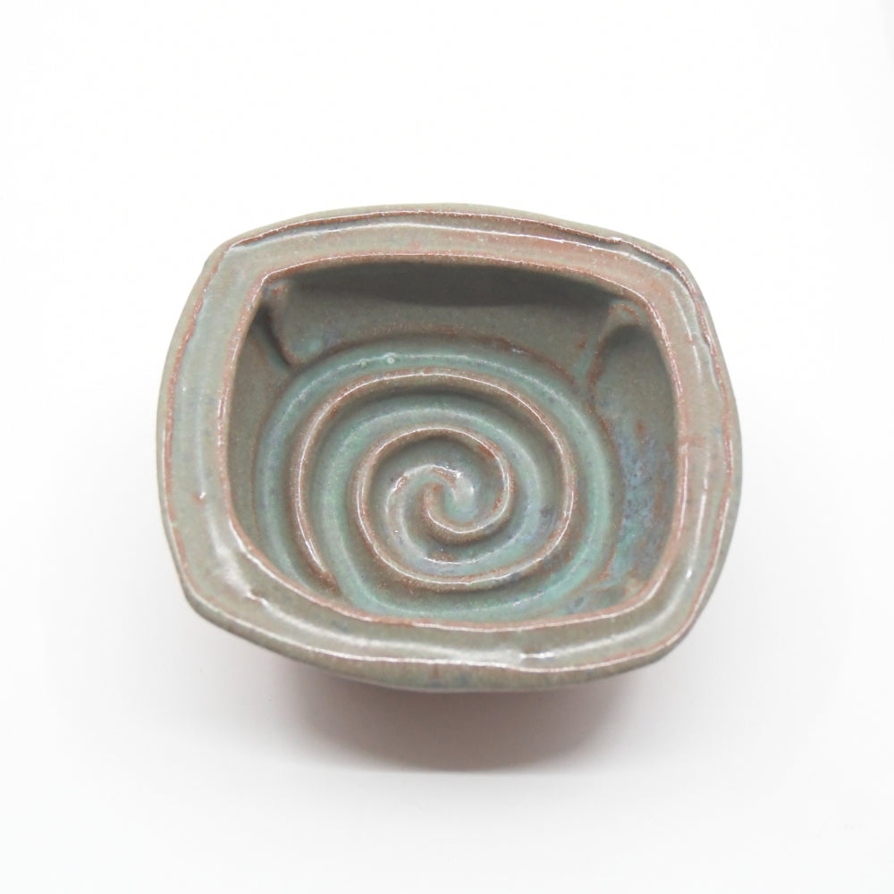 Square Soap Dish - jade